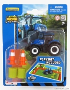 Maisto New holland T7-315 Tractor With Accessories 2018 1:64 Blue