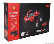 Mondomotors Ferrari Fxx-k Evo N 54 Racing 2018 - stavebnica modelu 1:18 červená