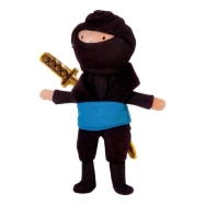Fiesta Crafts Prstová maňuška Modrý ninja