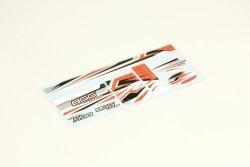 Rádiové nálepky oranžové