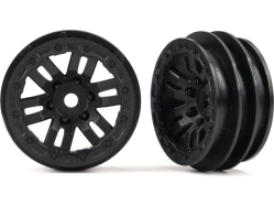 Traxxas disk 1.0" twin-spoke čierny (2)