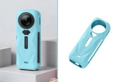 Insta360 - Farebný silikónový ochranný kryt pre Insta360 X5 (modrý)