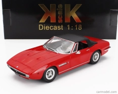 Maserati Ghibli Spider Cabriolet Open 1970 v mierke Kk - Ráfiky - Cerchio A Raggio 1:18 Red