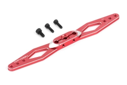 Servo páka Oboustranná 114mm (4,5") 25zubů M3 - červená