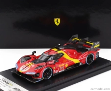 Bbr-models Ferrari 499p 3.0l Turbo V6 Team Ferrari Af Corse N 51 3rd Wec 6h Spa 2023 Alessandro Pier Guidi - James Calado - Antonio Giovinazzi 1:43 Červená Žltá Čierna