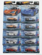 Mattel hot wheels Lamborghini Set Assortment 10 kusov 1:64 Rôzne