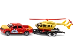 SIKU Super – Nissan Navara s vrtuľníkom 1:50