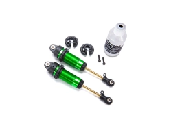 Traxxas tlmič GTR xx-long hliník/PTFE zelený, piestnica TiN (2)