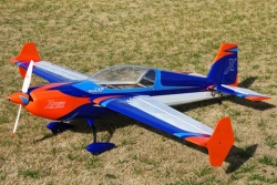 RC letadlo 70" Extra 300 EXP V2 1,77m - el. verze, oranžová/modrá/bílá