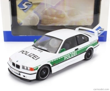 Solido BMW radu 3 M3 (e36) Coupe Polizei 1991 1:18 Bielozelený