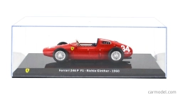 Edicola Ferrari F1 246p N 34 Sezóna 1960 Richie Ginther - Con Vetrina - S vitrínou 1:24 červená