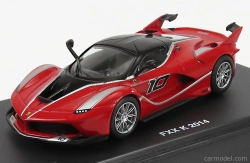 Edicola Ferrari Fxx-k N 10 2014 1:43 Červená čierna