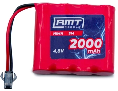 RMT models NiMH 2000 mAh 4,8V SM-plug