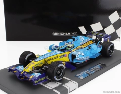 Minichamps Renault F1 R26 Team Mild Seven Renault F1 N 2 3rd China Gp 2006 Giancarlo Fisichella 1:18 Light Blue Yellow
