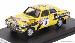 Trofeu Opel Ascona (nočná verzia) N 8 Rally 1000 Lakes 1975 Anders Kullang - Claes-goran Andersson 1:43 Žltá