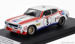 Trofeu Ford england Capri 2600 Rs Coupe N 5 24h Spa Francorchamps 1973 Jaime Mesia - Alberto Ruiz Gimenez 1:43 Biela červená