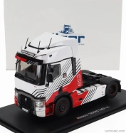 Eligor Renault T480 Tractor Truck Red 13l 2-assi 2021 1:43 Bílá Červená