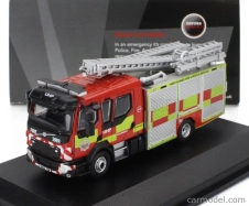 Oxford-models Volvo Fl Cisternové vozidlo 2018 1:76 Červená žltá strieborná