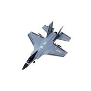 RC stíhačka Lockheed Martin F-35 6G Gyro, šedá