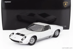 Kyosho Lamborghini Miura P400 1968 1:18 Bílé Stříbro