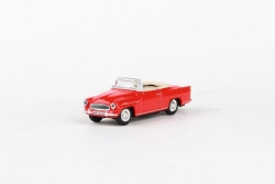 Abrex Škoda Felicia Roadster (1963) 1:72 – červená svetlá