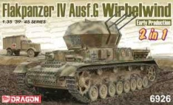 Model Kit tank 6926 - Flakpanzer IV Ausf.G "Wirbelwind" Early Production (2 in 1) (1:35)