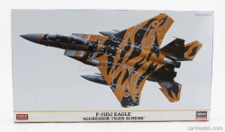 Hasegawa Mcdonnel douglas F-15dj Eagle Aggressor Tiger Scheme Military Airplane 1988 1:72 /