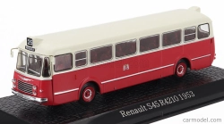 Edicola Renault S45 R4210 Autobus 1953 - Damage Display Box 1:72 Červený Krém