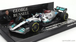 Minichamps Mercedes gp F1 W13e Team Mercedes-amg Petronas F1 N 63 3. Hungarian Gp 2022 George Russel 1:43 Silver Green