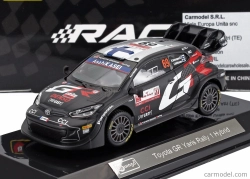 Bburago Toyota Yaris Gr Rally1 Hybrid Team Toyota Gazoo Racing Wrt (night Version) N 69 Rally 2024 Kalle Rovanpera - Jonne Halttunen 1:43 Black