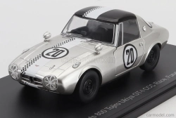 Edicola Toyota 800 Sports Gt-i N 20 Ccc Race Funabashi Circuit 1965 Tojiro Ukiya 1:24 strieborná biela