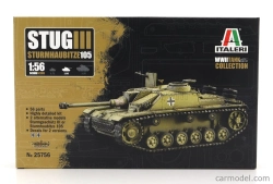 Italeri Tank Stug Iii Sturmhaubitze 105 Military 1944 1:56 /