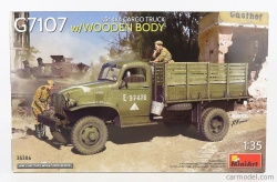 Miniart Chevrolet G7107 1,5t 4x4 Cargo Truck Drevená karoséria Vojenský 1945 1:35 /