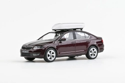 Abrex Škoda Octavia III (2012) 1:43 - Rosso Brunello Metalíza
