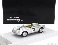 Tecnomodel Porsche 550a Team Porsche Kg N 33 24h Le Mans 1957 H.hermann - R.von Frankenberg 1:43 Strieborná