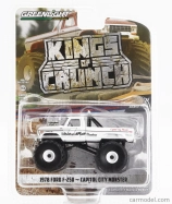 Greenlight Ford usa F-250 Pick-up Monster Truck Capitol City 1978 1:64 Bílá