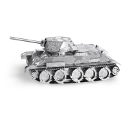 Oceľová stavebnica T-34 tank