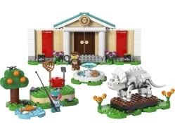 LEGO Animal Crossing - Blathers a jeho múzejná zbierka