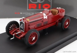 Rio-models Alfa romeo P3 Tipo B N 4 2nd Circuito Di Modena 1934 Achille Varzi 1:43 Červená