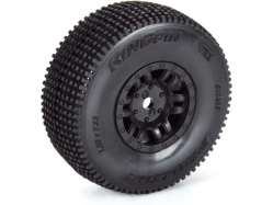 Pro-Line kolo 1:16, pneu King Pin, disk černý H12mm (4): Mojave Grom