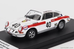 Trofeu Porsche 911s Coupe N 40 24h Le Mans 1971 Jean Egreteaud - Jean Marie Jacquemin 1:43 Biela červená