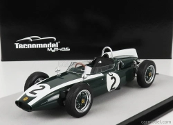 Tecnomodel Cooper F1 T53 N 2 British Gp 1960 B.mclaren 1:18 Zelená