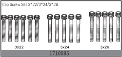 Cap Screw Set 3*22/3*24/3*26