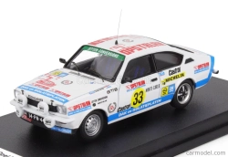 Trofeu Opel Kadett Gt/e (night Version) N 33 Rally Montecarlo 1978 Rob Slotemaker - Andre Jetten 1:43 Bílá Světle Modrá