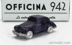 Officina-942 Fiat 500c 4 Posti Carrozzeria Rolfo 1950 1:76 Modrá