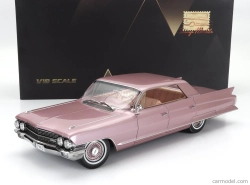 Stamp-models Cadillac Sedan De Ville 1962 1:18 Vřesově Růžová Met