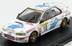 Trofeu Subaru Impreza N 10 Rally Montecarlo 1997 O.burri - C.hofmann 1:43 Bílá