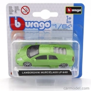 Bburago Lamborghini Murciélago LP 640 1:64 zelená