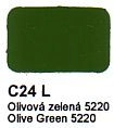 Agama Email C24 L olivovo zelená ČSN 5220
