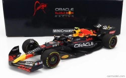 Minichamps Red bull F1 Rb18 Team Oracle Red Bull Racing N 11 1:18, tmavě modrá